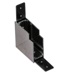 Akcesoria do szynoprzewodów magnetycznych - Azzardo BETA TRACK MAGNETIC57 230V CORNER90 B BK Łącznik Narożny Szyny Magnetycznej Natynkowej AZ5160 - product 1
