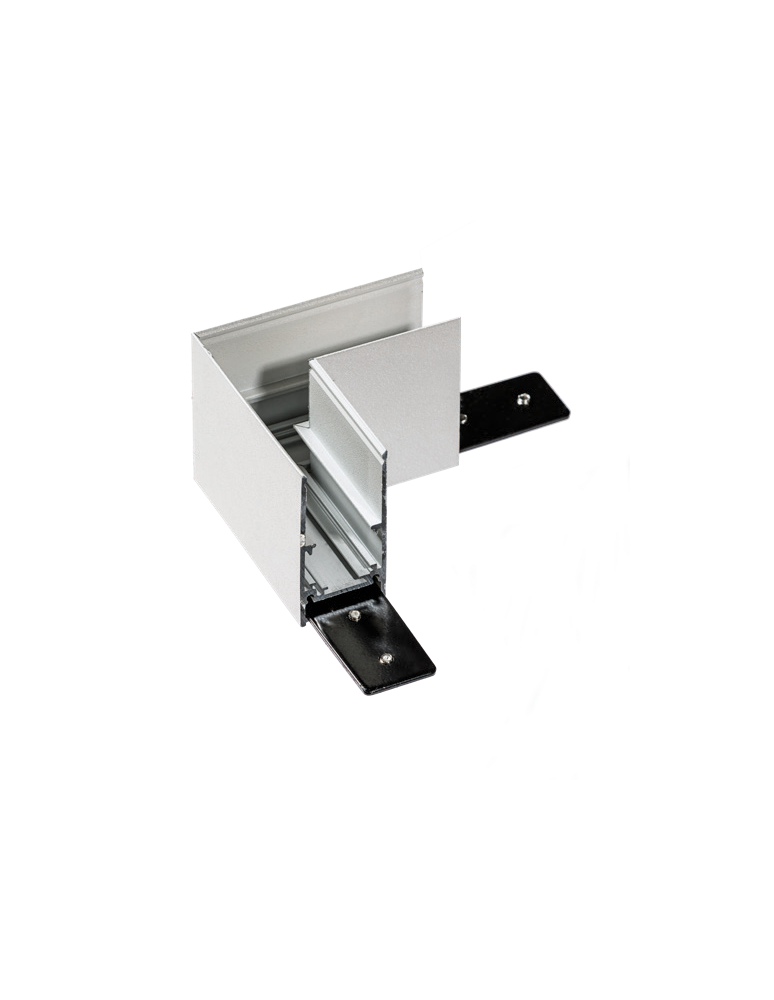 Azzardo BETA TRACK MAGNETIC57 230V CORNER90 A WH Łącznik Narożny Szyny Magnetycznej Natynkowej AZ5159