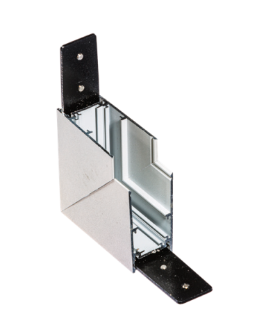 Azzardo BETA TRACK MAGNETIC57 230V CORNER90 B WH Łącznik Narożny Szyny Magnetycznej Natynkowej AZ5161