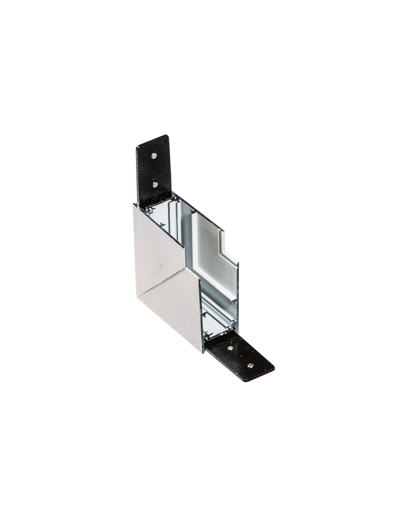 Azzardo BETA TRACK MAGNETIC57 230V CORNER90 B WH Łącznik Narożny Szyny Magnetycznej Natynkowej AZ5161