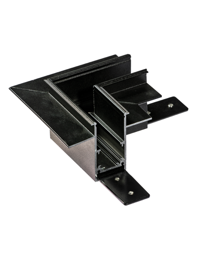 Azzardo BETA TRACK MAGNETIC57 230V CORNER90 B GIPS2 BK Łącznik Narożny Szyny Magnetycznej Podtynkowej AZ5174