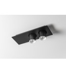 Reflektory sufitowe - Labra AURO BASE 60 x2 NT On-Off Reflektor natynkowy podwójny 3.0555 - produkt 1