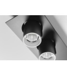 Reflektory sufitowe - Labra AURO BASE 60 x2 NT On-Off Reflektor natynkowy podwójny 3.0555 - produkt 2