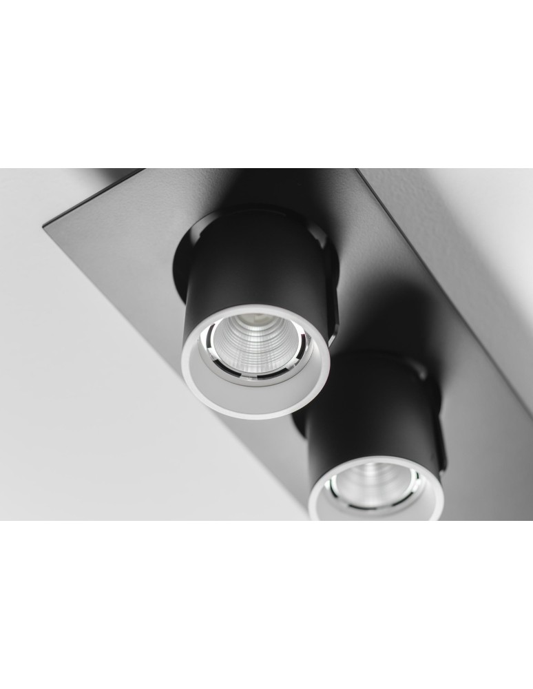 Reflektory sufitowe - Labra AURO BASE 60 x2 NT On-Off Reflektor natynkowy podwójny 3.0555 - produkt kolory-swiatla.pl 2
