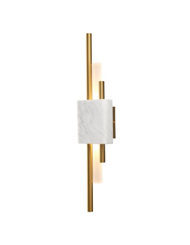 Step into Design Lampa ścienna ELLIE LED marmurowa biało złota 50cm ST-7007W-WHITE