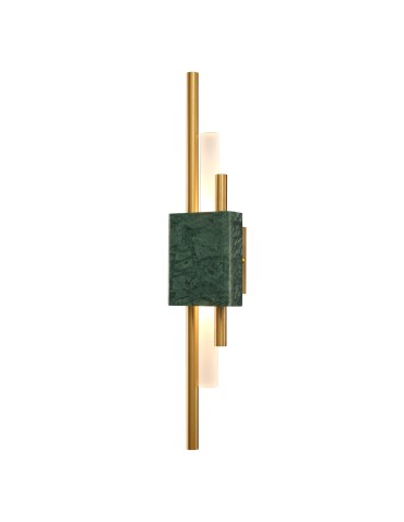Step into Design Lampa ścienna ELLIE LED marmurowa zielono złota 50cm ST-7007W-GREEN