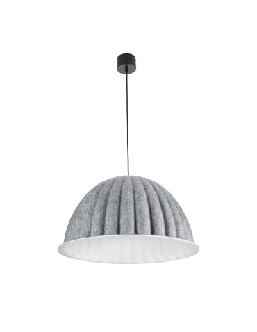 Step into Design Lampa wisząca FELT filc szary 55cm ST-10267P-S grey