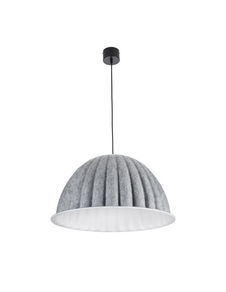 Step into Design Lampa wisząca FELT filc szary 55cm ST-10267P-S grey Step into Design Lampa wisząca FELT filc szary 55cm ST-10267P-S grey