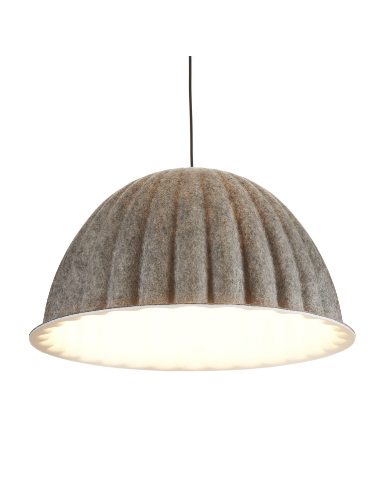 Step into Design Lampa wisząca FELT filc szary 55cm ST-10267P-S grey Step into Design Lampa wisząca FELT filc szary 55cm ST-10267P-S grey