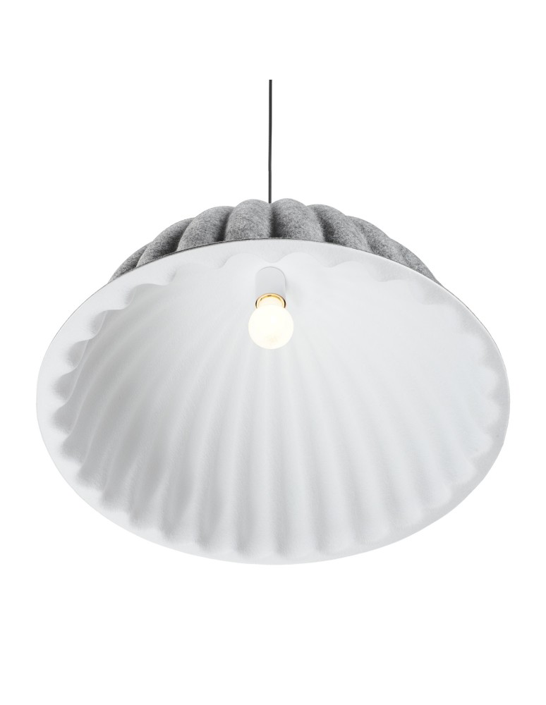 Step into Design Lampa wisząca FELT filc szary 55cm ST-10267P-S grey Step into Design Lampa wisząca FELT filc szary 55cm ST-10267P-S grey