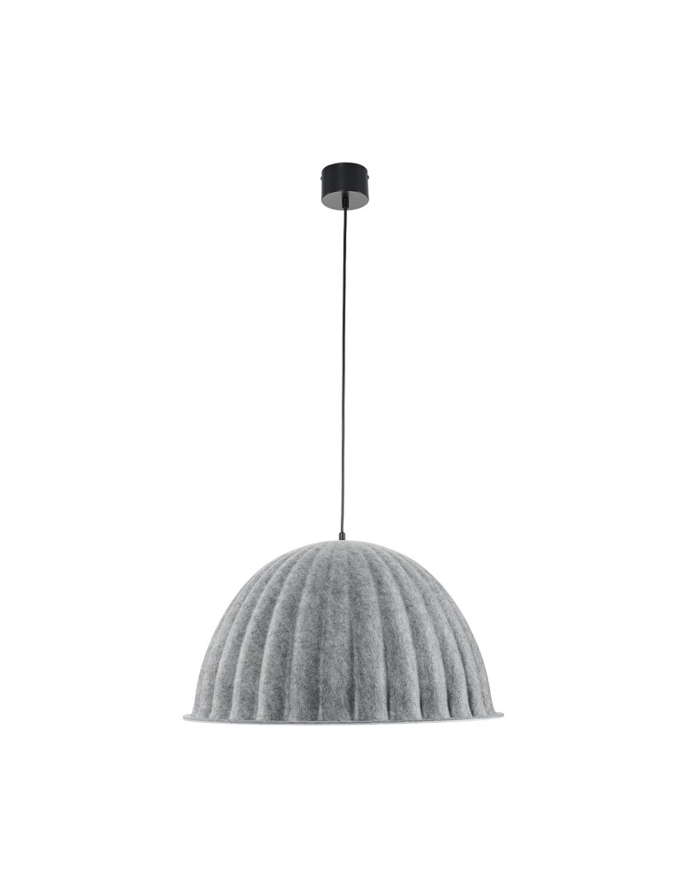 Step into Design Lampa wisząca FELT filc szary 55cm ST-10267P-S grey Step into Design Lampa wisząca FELT filc szary 55cm ST-10267P-S grey