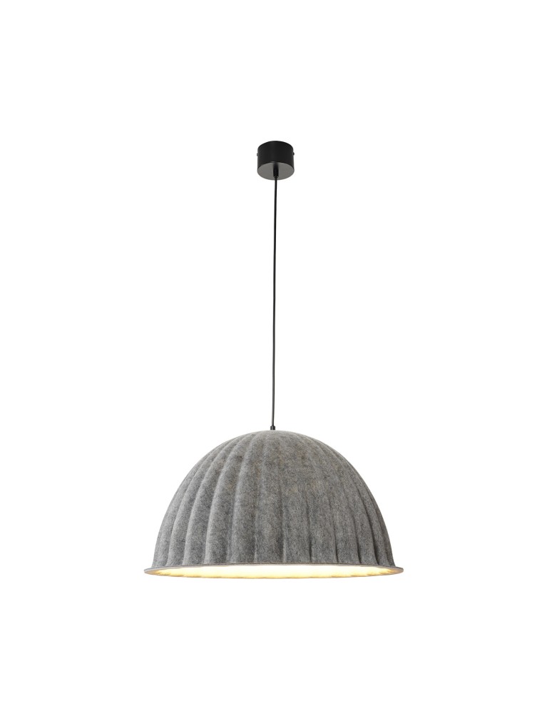 Step into Design Lampa wisząca FELT filc szary 55cm ST-10267P-S grey Step into Design Lampa wisząca FELT filc szary 55cm ST-10267P-S grey
