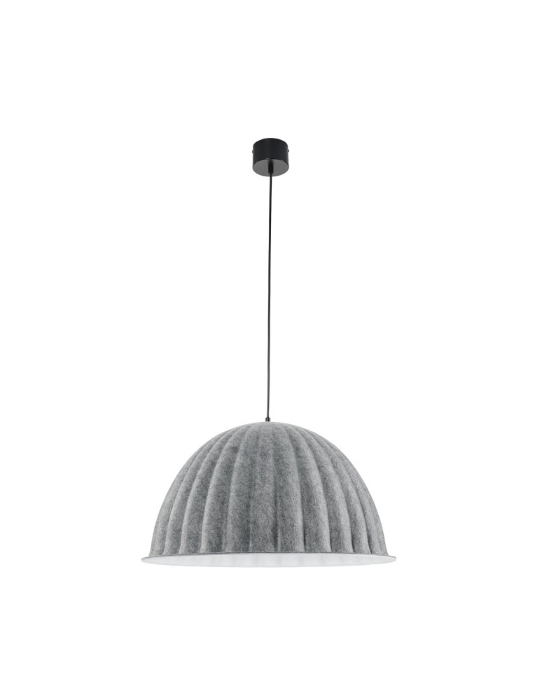 Step into Design Lampa wisząca FELT filc szary 55cm ST-10267P-S grey Step into Design Lampa wisząca FELT filc szary 55cm ST-10267P-S grey