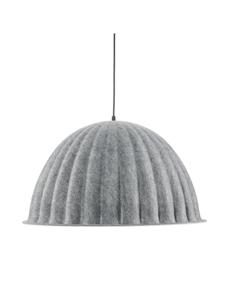 Step into Design Lampa wisząca FELT filc szary 55cm ST-10267P-S grey Step into Design Lampa wisząca FELT filc szary 55cm ST-10267P-S grey