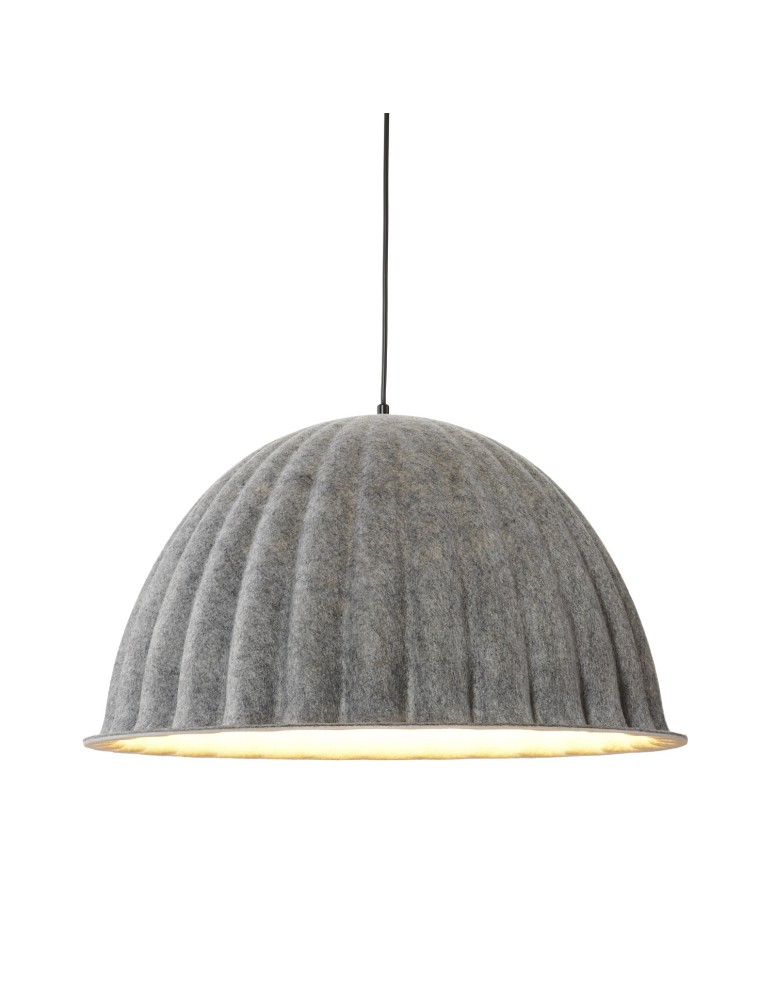 Step into Design Lampa wisząca FELT filc szary 55cm ST-10267P-S grey Step into Design Lampa wisząca FELT filc szary 55cm ST-10267P-S grey