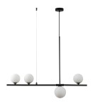 Lampy wiszące kule - Step into Design Lampa wisząca MODERNO czarna 80cm DN1506 black - product 1