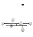 Lampy wiszące kule - Step into Design Lampa wisząca MODERNO DUO czarna 100cm DN1507 black - product 1