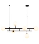 Lampy wiszące kule - Step into Design Lampa wisząca MODERNO DUO czarna 100cm DN1507 black - product 2