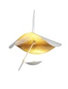 Step into Design Lampa wisząca ENIGMA LED biało złota 40cm ST-8821P-40 WHITE Step into Design Lampa wisząca ENIGMA LED biało złota 40cm ST-8821P-40 WHITE