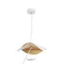 Step into Design Lampa wisząca ENIGMA LED biało złota 40cm ST-8821P-40 WHITE Step into Design Lampa wisząca ENIGMA LED biało złota 40cm ST-8821P-40 WHITE