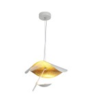 Step into Design Lampa wisząca ENIGMA LED biało złota 40cm ST-8821P-40 WHITE Step into Design Lampa wisząca ENIGMA LED biało złota 40cm ST-8821P-40 WHITE