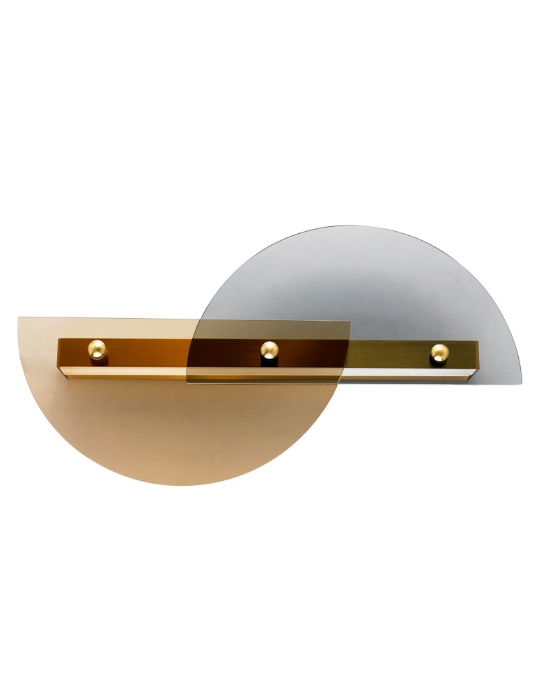 Step into Design Lampa ścienna ARCO LED złota 50cm ST-10335W
