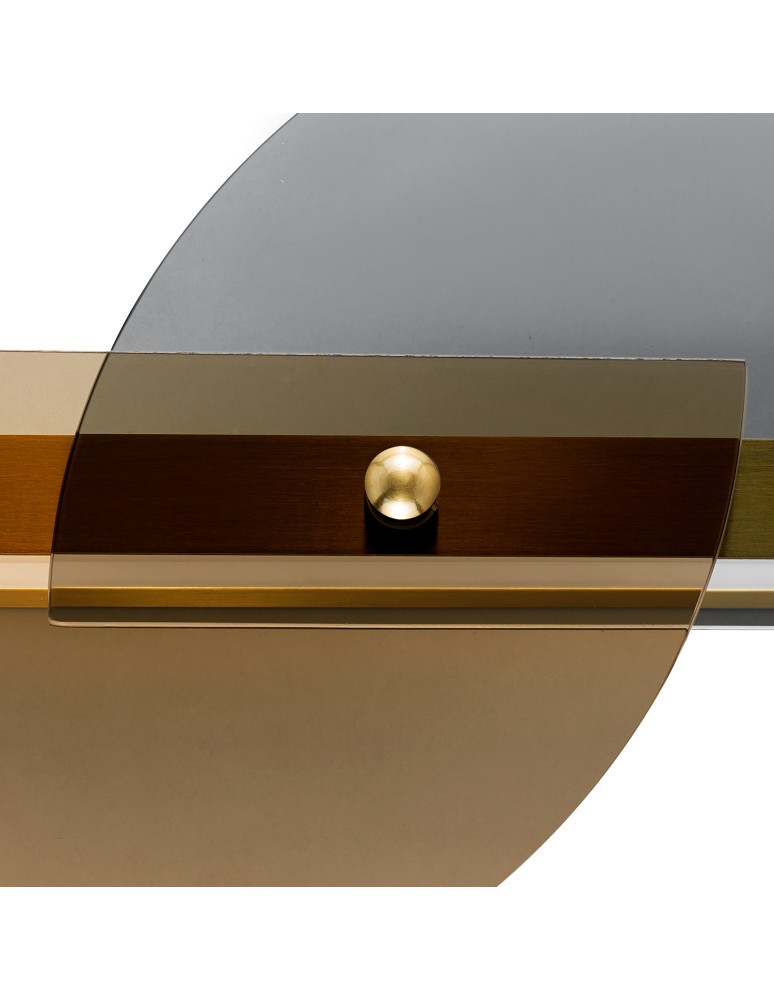 Step into Design Lampa ścienna ARCO LED złota 50cm ST-10335W