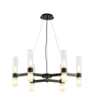 Żyrandole nowoczesne - Step into Design Lampa wisząca CANDELA-6 czarna 70cm DN1505-6 black - product 2