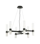 Żyrandole nowoczesne - Step into Design Lampa wisząca CANDELA-6 czarna 70cm DN1505-6 black - product 3