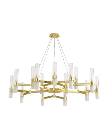 Step into Design Lampa wisząca CANDELA-15 złota 120cm DN1505-15 gold