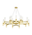 Żyrandole nowoczesne - Step into Design Lampa wisząca CANDELA-15 złota 120cm DN1505-15 gold - product 2
