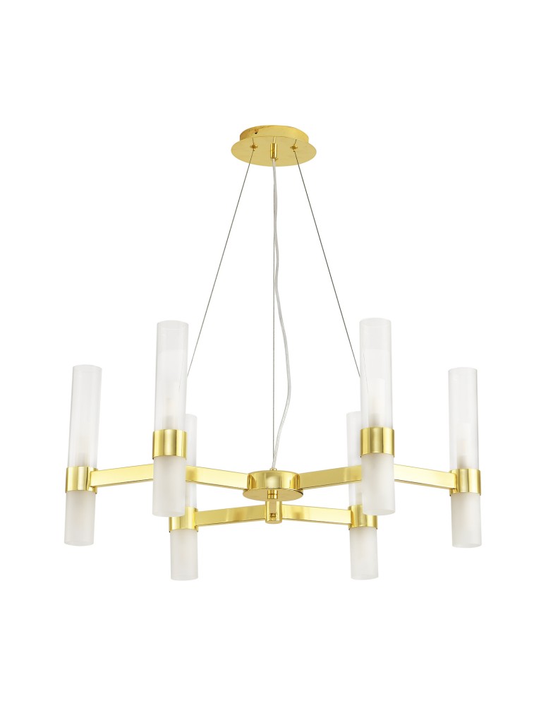 Step into Design Lampa wisząca CANDELA-6 złota 70cm DN1505-6 gold