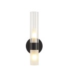 Step into Design Lampa ścienna CANDELA czarna 31cm DN1505-1 black Step into Design Lampa ścienna CANDELA czarna 31cm DN1505-1 black