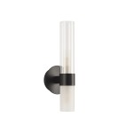 Step into Design Lampa ścienna CANDELA czarna 31cm DN1505-1 black Step into Design Lampa ścienna CANDELA czarna 31cm DN1505-1 black