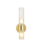Kinkiety nowoczesne - Step into Design Lampa ścienna CANDELA złota 31cm DN1505-1 gold - product 2
