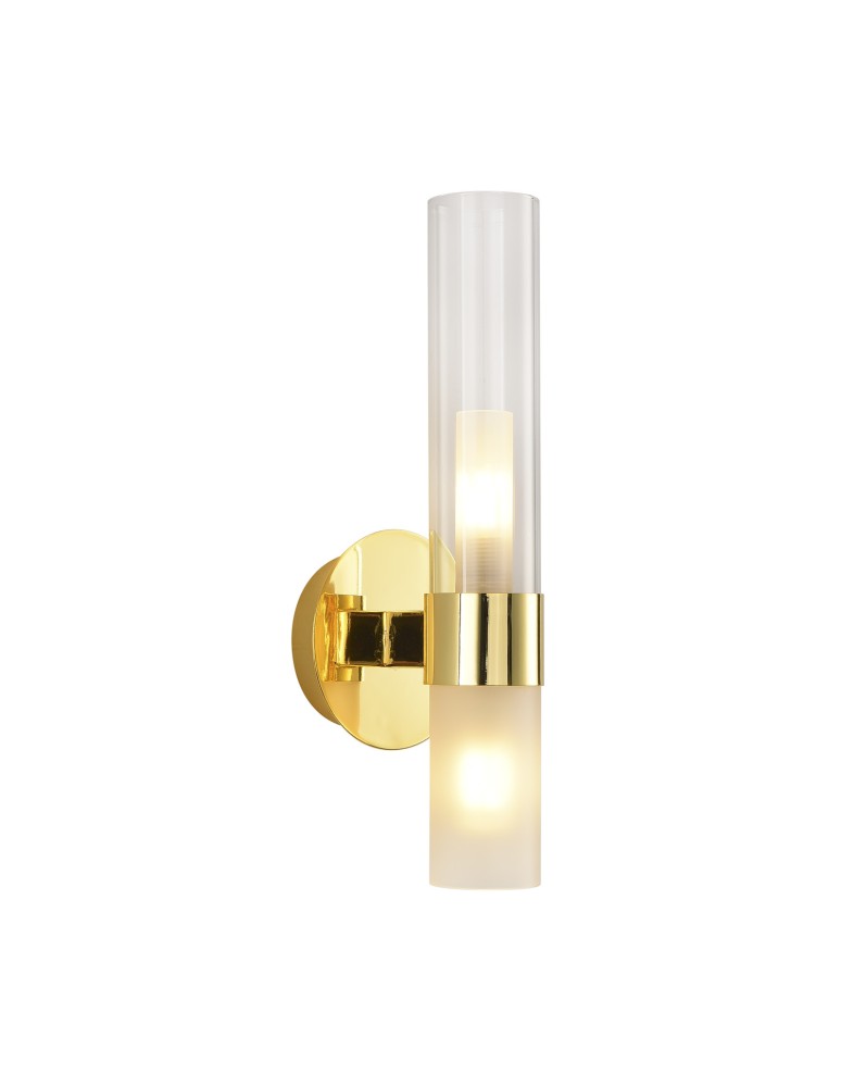Step into Design Lampa ścienna CANDELA złota 31cm DN1505-1 gold