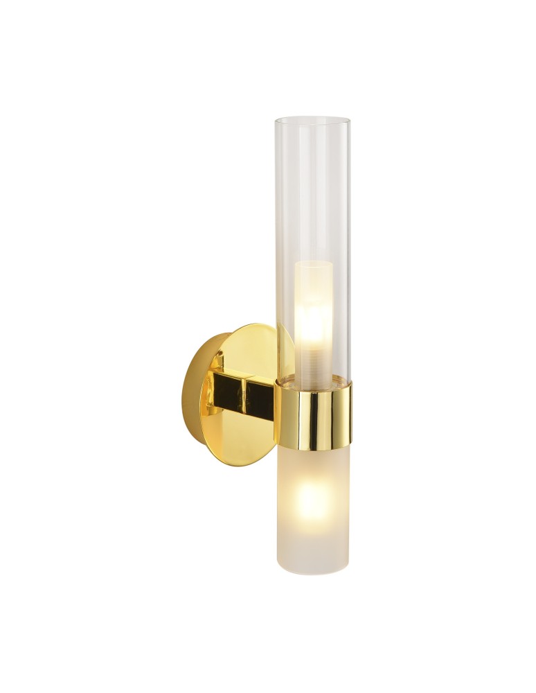 Step into Design Lampa ścienna CANDELA złota 31cm DN1505-1 gold