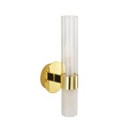 Kinkiety nowoczesne - Step into Design Lampa ścienna CANDELA złota 31cm DN1505-1 gold - product 6