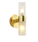 Kinkiety nowoczesne - Step into Design Lampa ścienna CANDELA złota 31cm DN1505-1 gold - product 7
