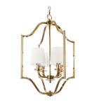 Lampy wiszące w stylu Hampton - Cosmolight Lampa wisząca NEW YORK P04667AU-WH Złoty - product 1