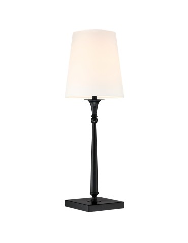 Cosmolight Lampa stołowa AUSTIN T01241BK-WH Czarny