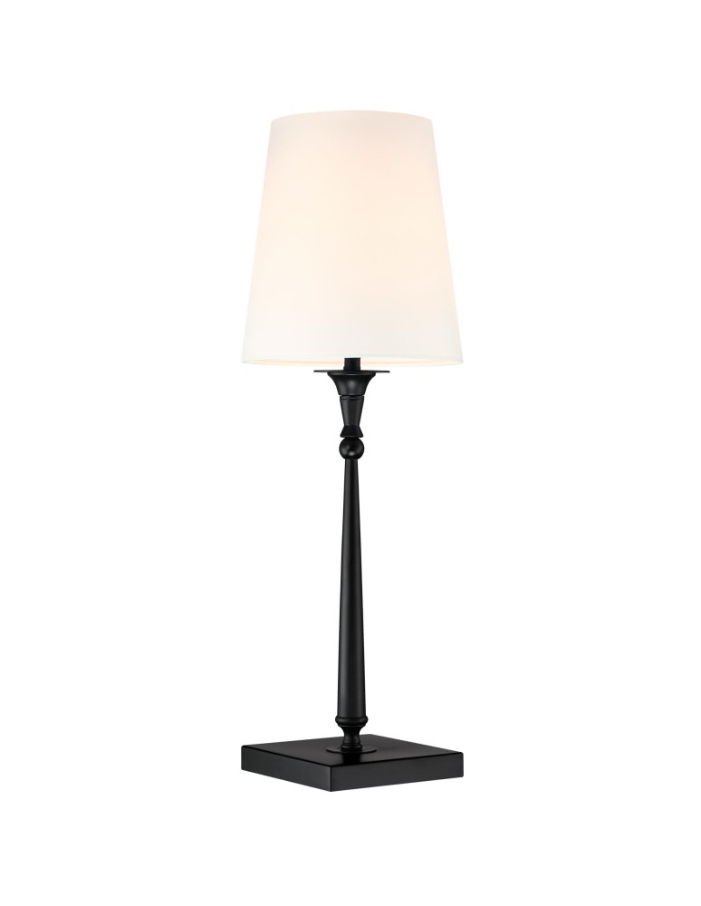 Cosmolight Lampa stołowa AUSTIN T01241BK-WH Czarny Cosmolight Lampa stołowa AUSTIN T01241BK-WH Czarny