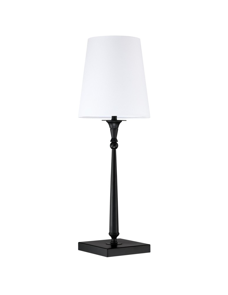 Cosmolight Lampa stołowa AUSTIN T01241BK-WH Czarny Cosmolight Lampa stołowa AUSTIN T01241BK-WH Czarny
