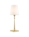 Cosmolight Lampa stołowa AUSTIN T01234BR-WH Mosiądz