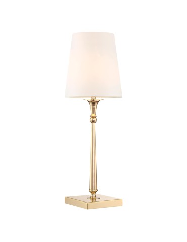 Cosmolight Lampa stołowa AUSTIN T01227AU-WH Złoty