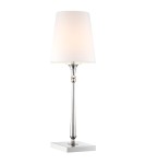 Cosmolight Lampa stołowa AUSTIN T01210NI-WH Nikiel Cosmolight Lampa stołowa AUSTIN T01210NI-WH Nikiel