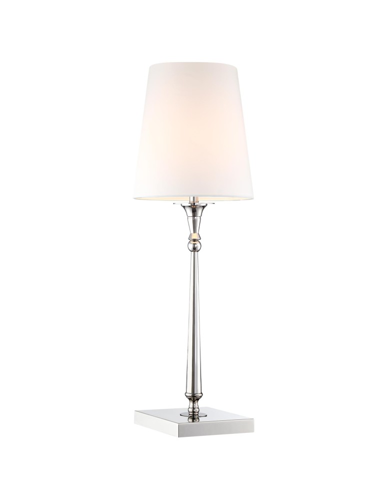 Cosmolight Lampa stołowa AUSTIN T01210NI-WH Nikiel Cosmolight Lampa stołowa AUSTIN T01210NI-WH Nikiel