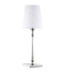 Cosmolight Lampa stołowa AUSTIN T01210NI-WH Nikiel Cosmolight Lampa stołowa AUSTIN T01210NI-WH Nikiel