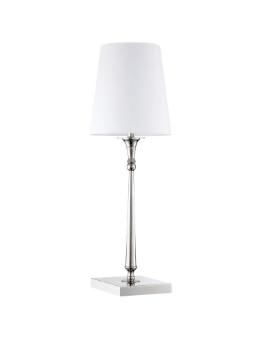 Cosmolight Lampa stołowa AUSTIN T01210NI-WH Nikiel - produkt 2