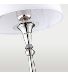 Cosmolight Lampa stołowa AUSTIN T01210NI-WH Nikiel Cosmolight Lampa stołowa AUSTIN T01210NI-WH Nikiel
